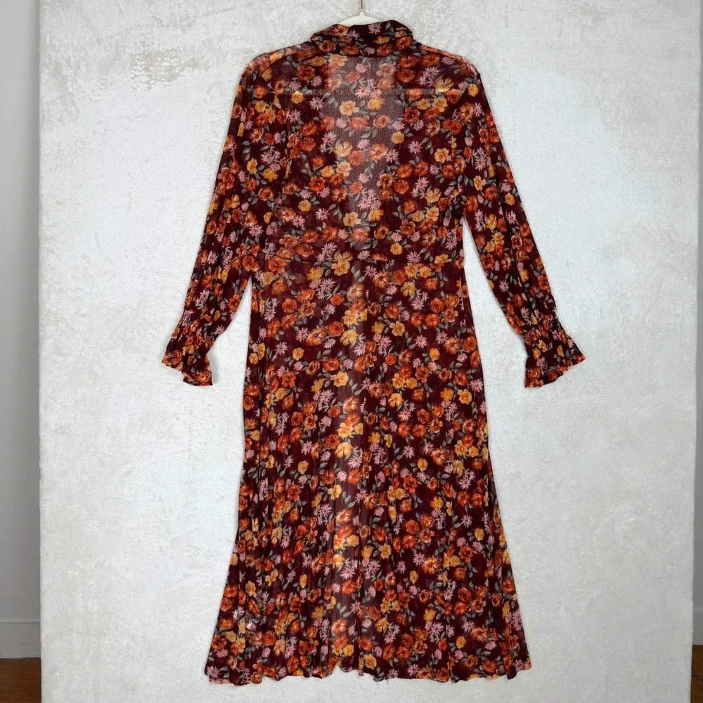 Ember floral mesh